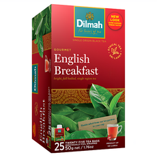 Dilmah 帝瑪 英國早餐紅茶, 2g, 25包, 1盒