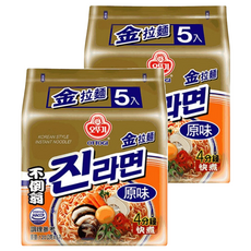 OTTOGI 不倒翁 金拉麵 原味 120g, 10包