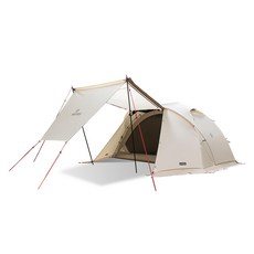 NORTHPEAK Narcissus Dome EX Plus 帳篷, 豆奶色, 4人