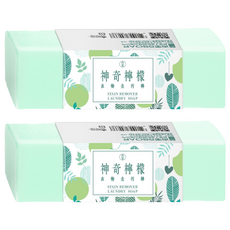 SOAPBERRY 古寶無患子 神奇檸檬衣物去污棒, 活氧亮白/檸檬萃取/植物油和無患子萃取, 150g, 2個