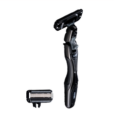 KAI 貝印 AUGER刮鬍刀組合 AG-6H，含刀架及六個替換刀片，舒適刮鬍體驗, 14.4 x 3.3×2cm, 1組