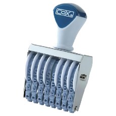 COX 三號八連號碼印,辦公室文件管理必備,清晰易讀,操作簡單, 1入