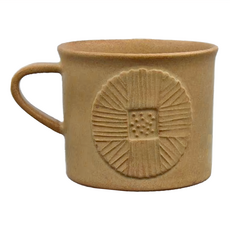 MEISTER HAND FLOR 馬克杯瑪格麗特 280ml 11.5 x 9 x 7cm, 焦糖黃, 1個