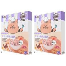 YUMMY BABY 芽米寶貝 咕雞山藥高湯粥 優質米搭配雞肉、山藥、玉米筍 常溫保存 加熱即食 150g/包, 300g, 2盒