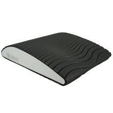 QMAT 仰臥起坐墊 約0.8公斤(kg), 38.5 x 29.5 x 8cm, 黑灰色, 1個