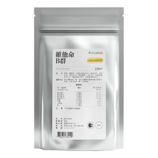 VitalBulk 維他命 B群, 250顆, 1包