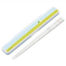 Skater 塑膠筷子 18cm, 葉祥明插畫, 1個, 筷子 + 盒子