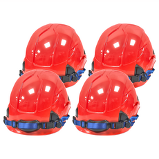 O.PO 歐堡牌 ABS防護頭盔 SN-630 台灣製造 快接扣下巴織帶, 20.5 x 27 x 18cm, 紅色, 1個