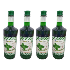 YANGNAN 仰南 薄荷香蜜風味糖漿, 750ml, 4瓶