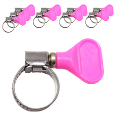 新多多小舖 斑馬蝶式管束 台灣製造 適用20-32mm直徑範圍, 10個, 12~20mm