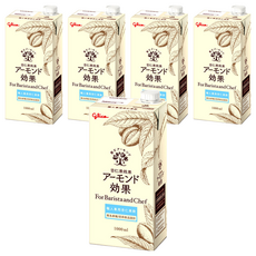 glico 格力高 職人專用杏仁果飲 (1L/罐) - 口感香醇 營養豐富, 5罐