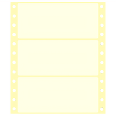 華麗牌 電腦列印標籤單排 WL-5011Y 黃色, 450張, 1組