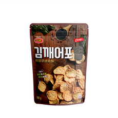 O my food 歐邁福 韓國烘烤魚酥 海苔芝麻口味, 180g, 1包