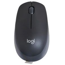 logitech 羅技 全尺寸無線滑鼠, M190, 木炭黑
