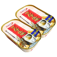 Kyokuyo 極洋 炭火鹽燒秋刀魚罐 日本岩手縣產, 65g, 2罐