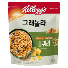 Kellogg's 家樂氏 Granola 纖穀脆 原粒燕麥, 500g, 1包