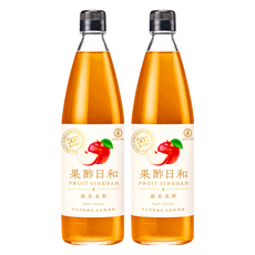 KONG YEN 工研 果酢日和 蘋果果酢, 含50%以上濃縮蘋果還原果汁，添加果寡糖，維持消化道機能, 590ml, 2瓶