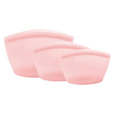 SiliPot 鉑金矽膠料理儲存袋3件組, 1組