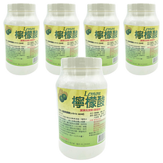 3皇 檸檬酸天然洗潔劑 深層洗淨 (除垢劑), 300g, 5罐