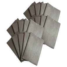 ROYALLIN 蘿林嚴選 無水痕魔力布 10條組 不易掉毛 細纖維抹布 擦玻璃神器, 30 x 30cm, 2組