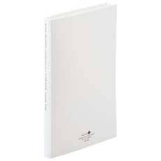 LIHIT LAB. 40頁資料本 N-5001，白色，文件收納整理好幫手, 1本