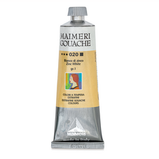 MaIMeRI 美利 GOUACHE 不透明水彩 MA-2006020 020 ZINC WHITE 鋅白, 60ml, 1色