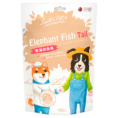 KiWi Pet 風乾零食 東海岸魚尾 100%純天然 低溫風乾 富含軟骨素、鈣質及膠原蛋白, 65g, 1包