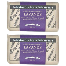 La Maison 馬賽皂之家 薰衣草香氛精油面膜皂 - 125g, 橄欖油與椰子油, 2顆