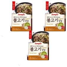 Sempio 膳府 韓式烤肉醬 原味, 75g, 3包