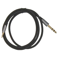 VEnTIOn 威迅 BAU系列 TRS 3.5mm公對6.5mm公音頻線 1米, 1條