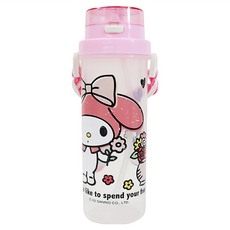 Dung Jin 敦景 Sanrio 三麗鷗 小巧吸管水壺*, 1個, 500ml, 美樂蒂