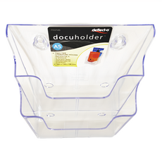 deflecto 迪多 A5 兩層高背目錄架, 77221AS, 1個