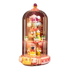 PANTASy 拼奇 收藏積木 暖暖下午茶 85103 甜夢公主 精緻下午茶場景 打造夢幻童話世界, 1個