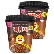 TAEKYUNG 泰耕 Baby Shark 炒年糕杯 韓式炸醬味, 2個, 116g