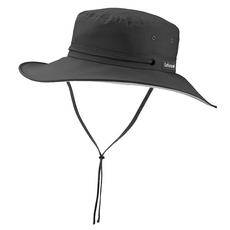 Lafuma LAF HAT 女 戶外帽 黑色 100%聚醯胺纖維 排汗快乾效果 附有防風帶