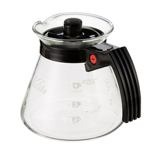 Kalita 耐熱玻璃咖啡壺 塑膠手把 500ml - 手沖咖啡壺, 咖啡分享壺, 31205, 1個