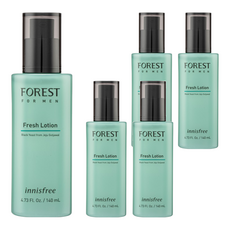 INNISFREE 綠樹林風男士清新乳液, 140ml, 5瓶