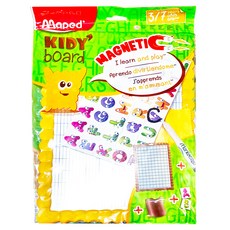 Maped 抗斷裂磁性練習白板, 內附26個英文字母磁性貼, 1個, 31.6 x 0.6 x 24.2cm