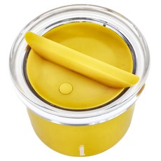 guzzini 隨行保溫便當盒, 1400cc, 圓形暖陽黃, 1個