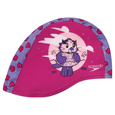 Speedo 幼童 尼龍泳帽 海獺, 100%聚酯纖維, One Size, 1個