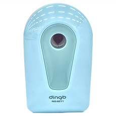 dingb 鼎邦 小摩登五段大小通用削筆機 自動進筆, 適用於11.5mm以下各類筆杆, 藍, 12個