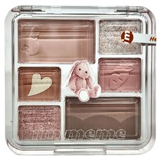 我愛奶萌 7色眼影盤 02 My Bunny 6.7g, 莓果小兔, 1個