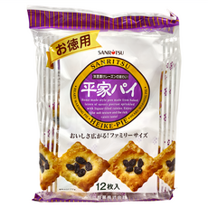 三立 德用平家葡萄派餅, 144g, 1袋