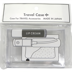 YAMADA 山田化學 旅行便攜小物收納盒1入 多功能收納 旅行居家辦公皆適用, 1入, 透明