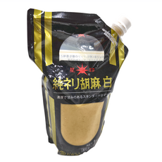 九鬼 星印純胡麻醬 SP白, 1kg, 1包