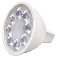 APEX MR16 6珠 免驅杯燈，GU5.3燈頭, AC110V, 6.3W, 燈泡色(暖白/黃光/3000K), 1個