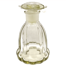 HIROTA GLASS 廣田硝子 菊紋 醬油瓶 120ML 黃色 日本製造, 1個