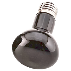 OTTO 建興水族 50W爬蟲夜光保溫燈泡 ML-50W, 1個, 深藍色玻璃