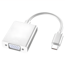 Neon 台灣霓虹 Type-C公轉VGA母轉接器, 1個, 約170mm(含兩端接頭)