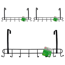 BEER BEAR 皮久熊 鏡面門後單層8掛勾, 3個, 鏡面